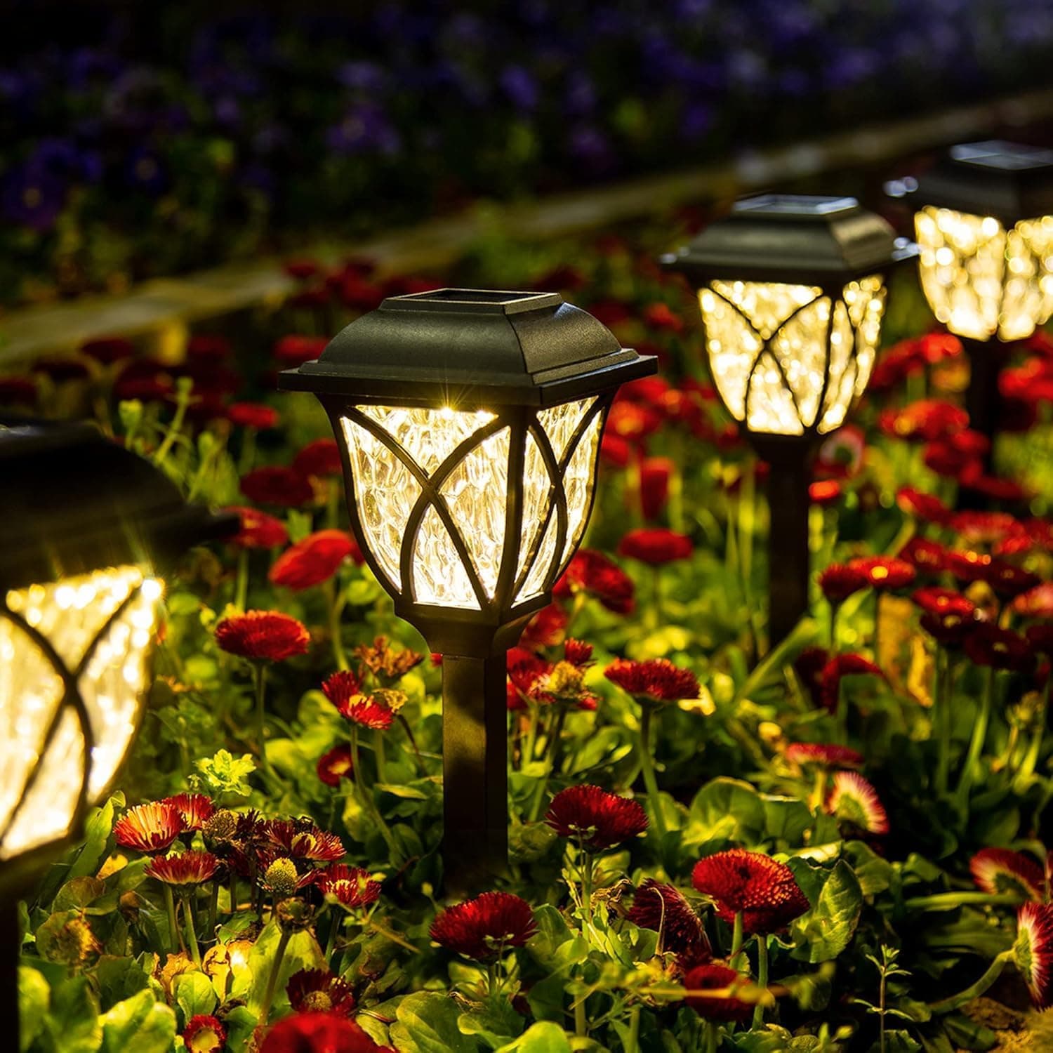 GIGALUMI 6 Pack Solar Lights