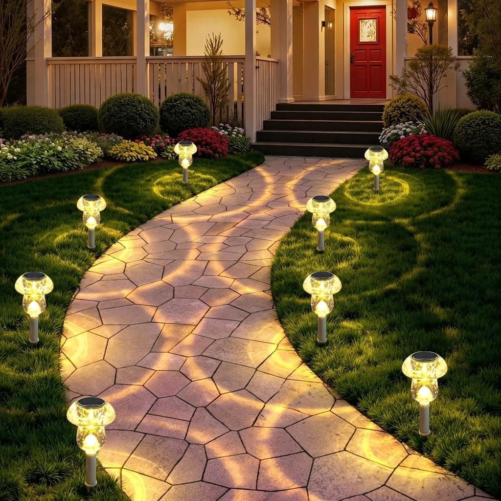 Benany Solar Lights Outdoor