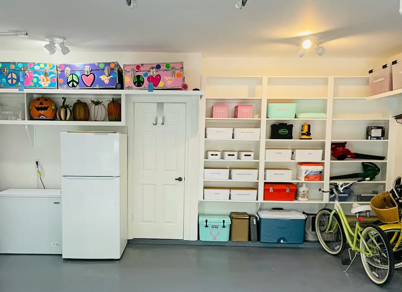 Room wall storage