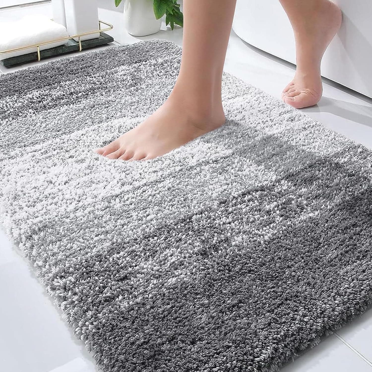 OLANLY Bathroom Rugs